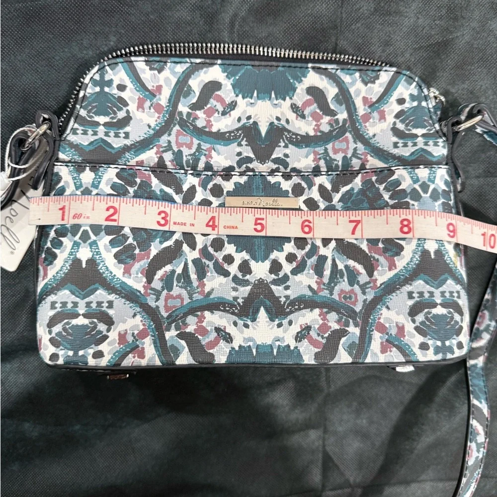 🔥NWT Simply Noelle Teal Patterned Crossbody Bag🔥